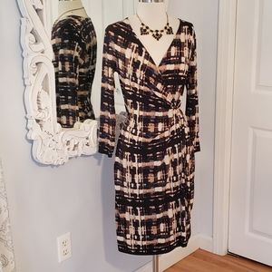 Anne Klein wrap dress Sm